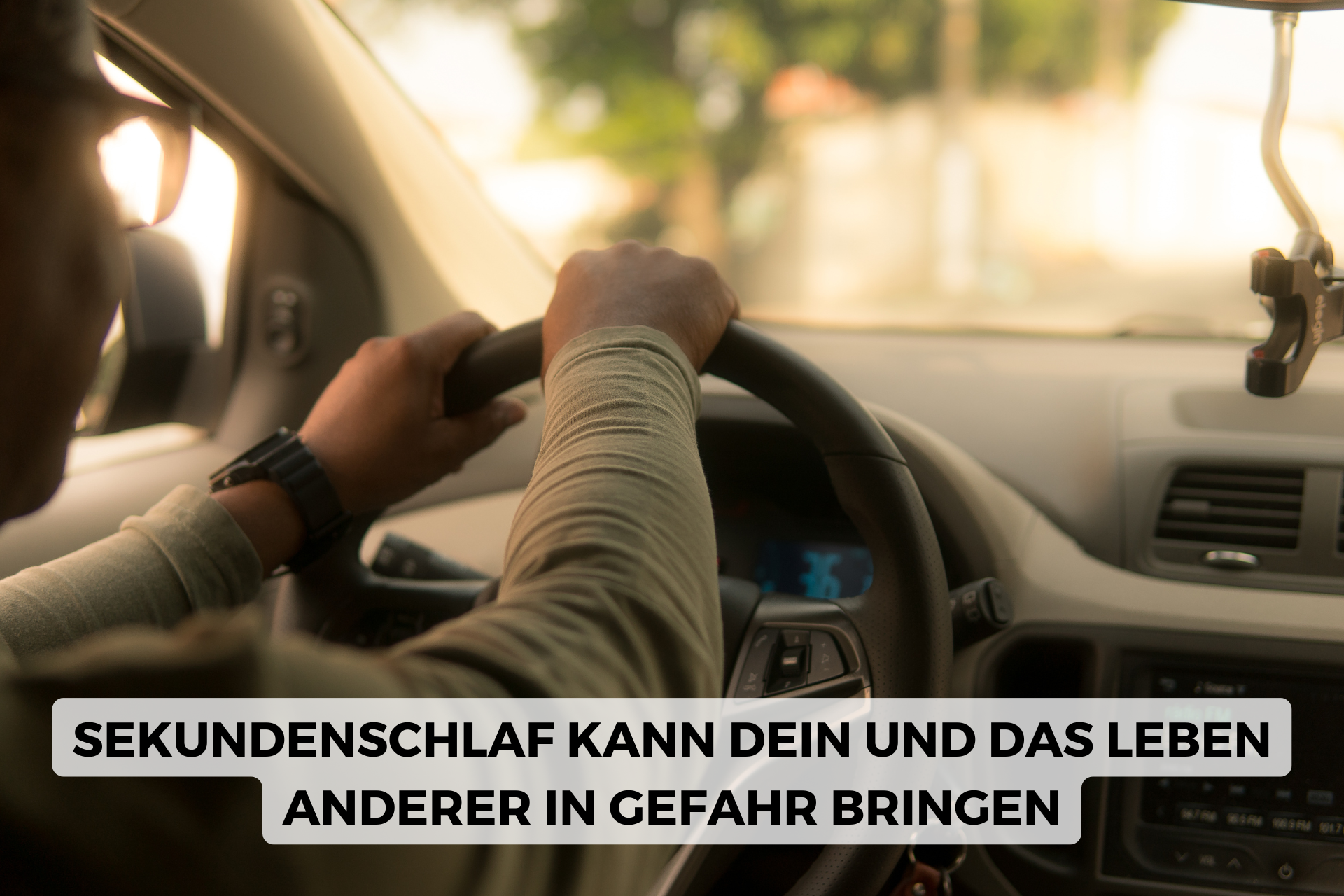 Müdigkeit am Steuer